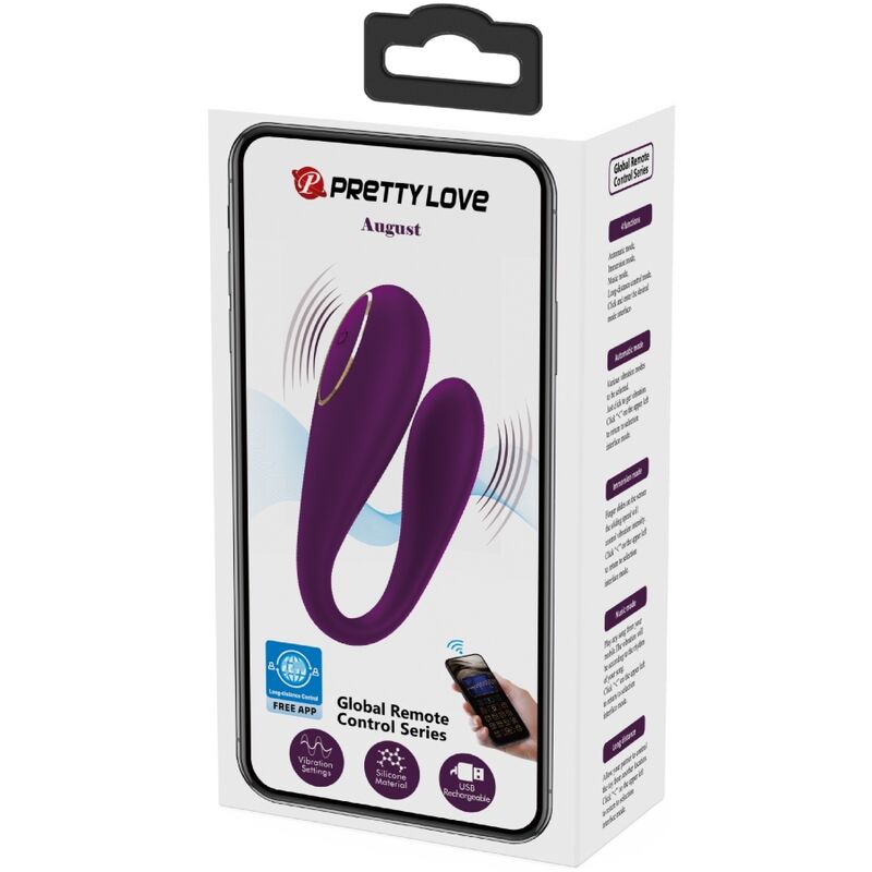 August Dual Pleasure Vibrator Globale Distanz
