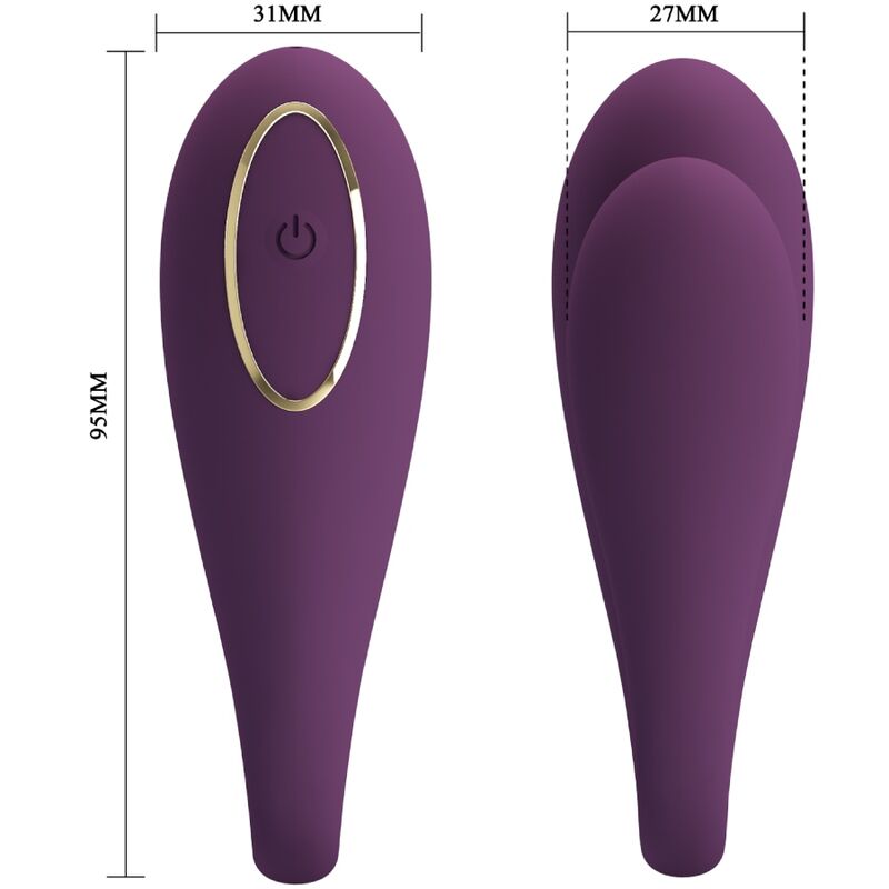 August Dual Pleasure Vibrator Globale Distanz