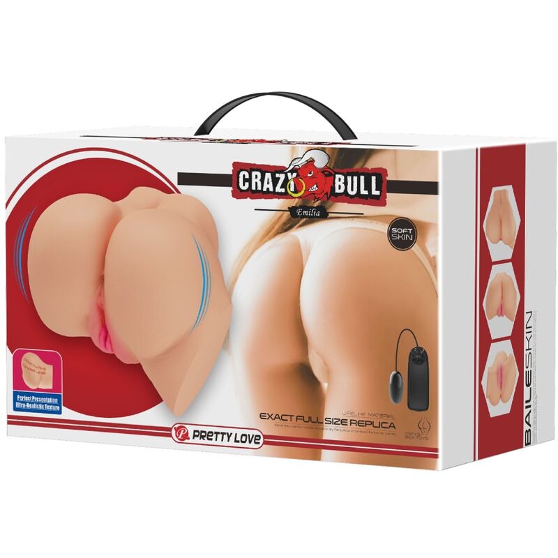 Emilia Realistischer Vagina- und Anusvibrator
