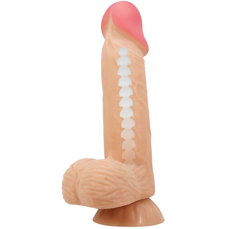 Sliding Skin Series Realistischer Dildo mit Saugnapf Sliding Skin 19,4 cm