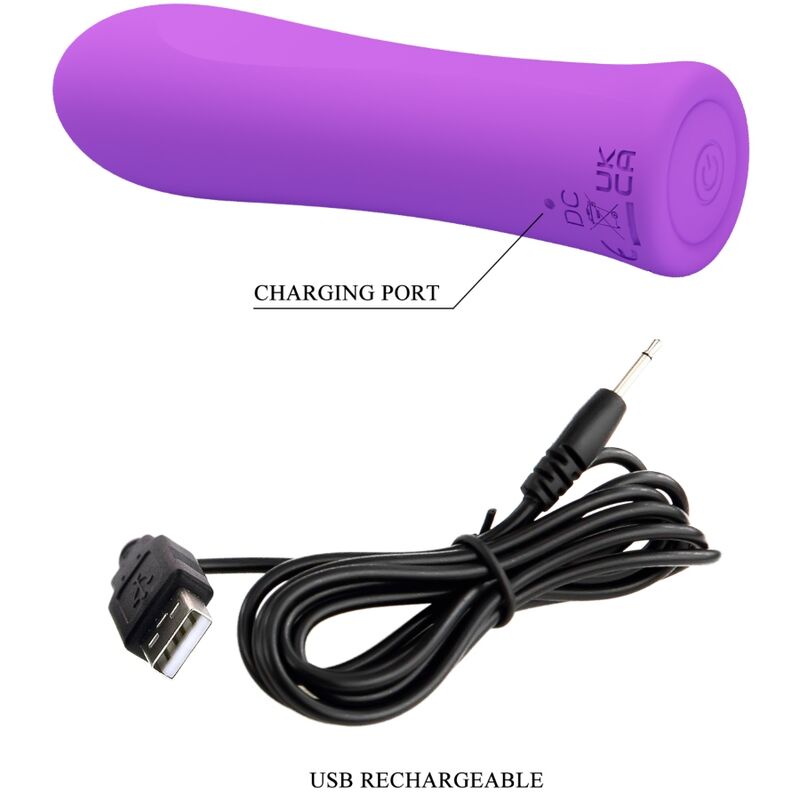Alfreda superstarker Vibrator Aquaviolett