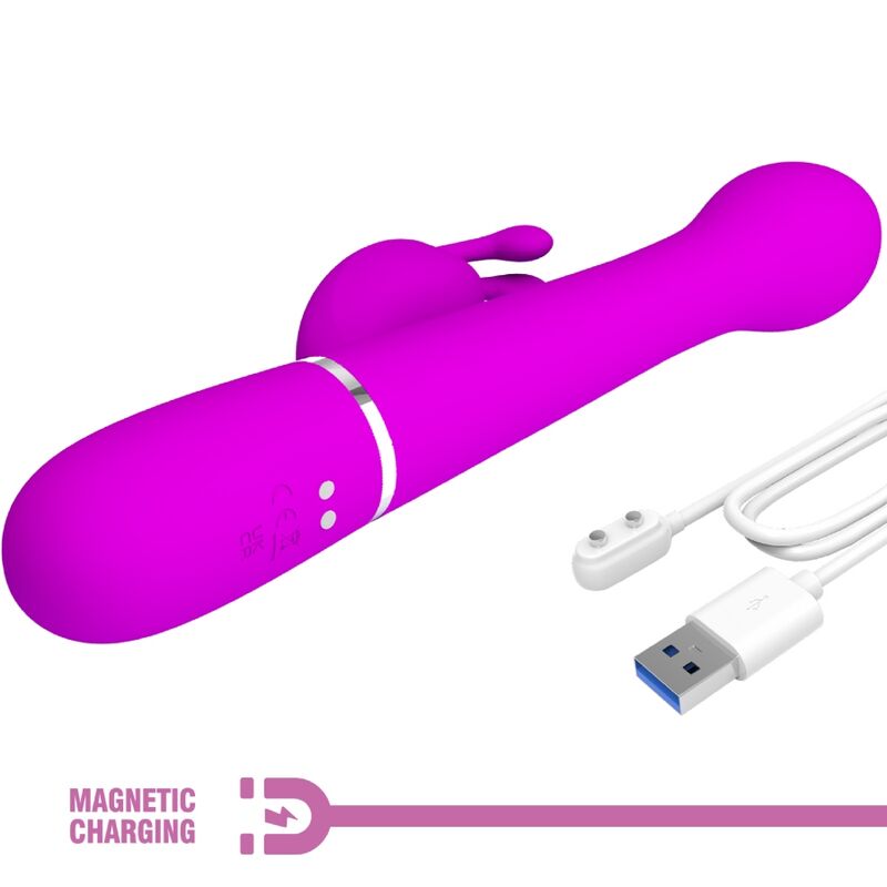 Dejon Rabbit 3-in-1 Multifunktionsvibrator Lila