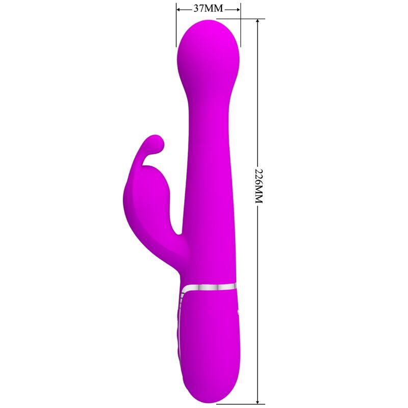 Dejon Rabbit 3-in-1 Multifunktionsvibrator Lila