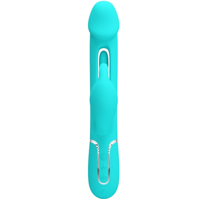 Dejon Rabbit 3-in-1 Multifunktionsvibrator Aqua Green