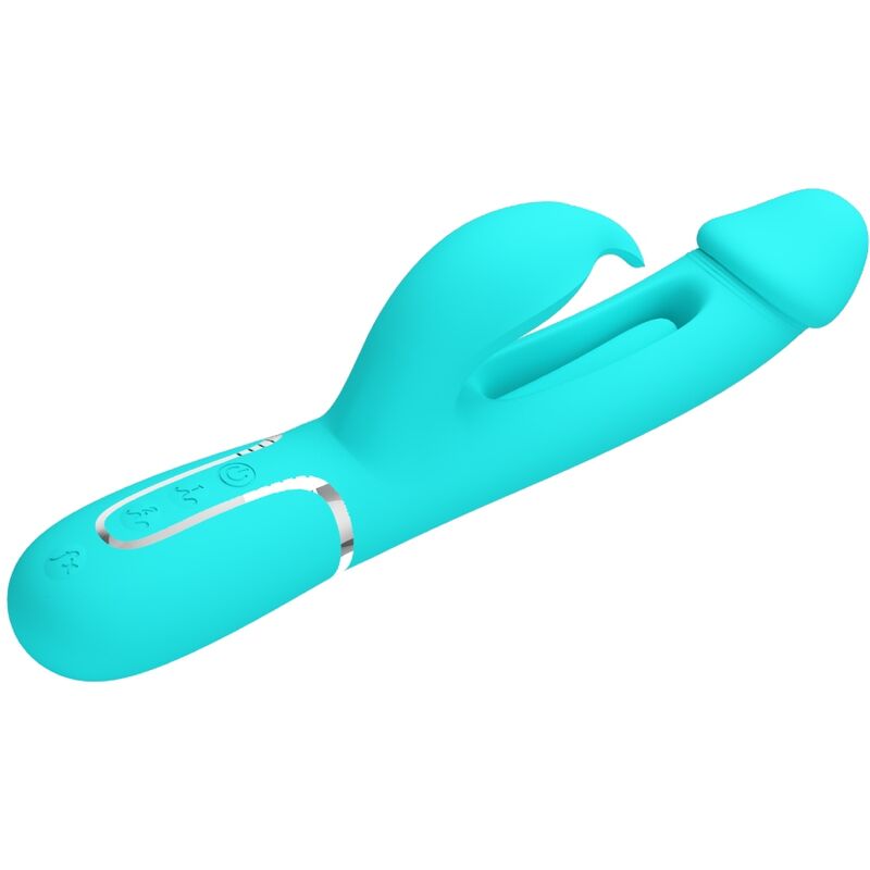 Dejon Rabbit 3-in-1 Multifunktionsvibrator Aqua Green