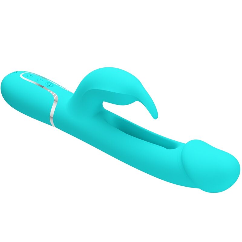 Dejon Rabbit 3-in-1 Multifunktionsvibrator Aqua Green