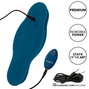 Rider Massagegerät Doppelmotor Fernbedienung blau