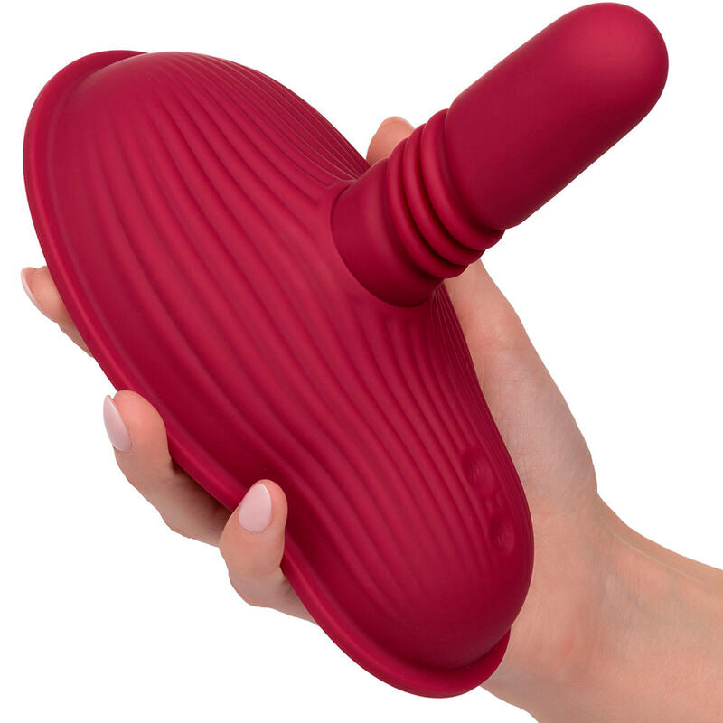 Rider Massagegerät Doppelmotor Fernbedienung rot