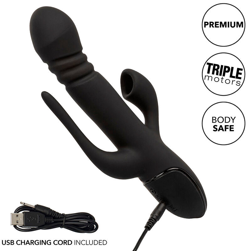 Euphoria Dreifachvibrator Schwarz