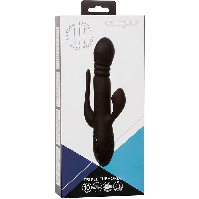 Euphoria Dreifachvibrator Schwarz