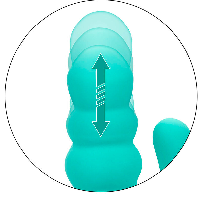 Del Mar Diva Rabbir Aqua Green Vibrator von California Dreaming