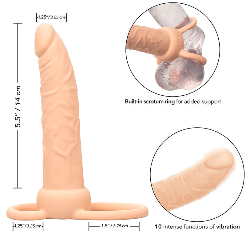 Maxx Performance Wiederaufladbarer Dual Penetrator Light Skin