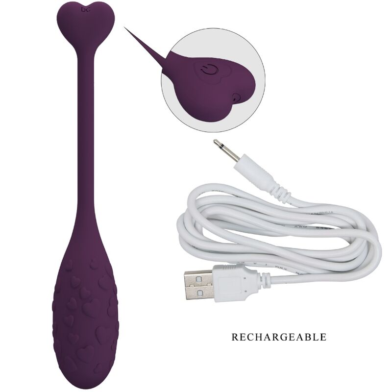 Fisherman App-gesteuertes Vibrationsei Flieder