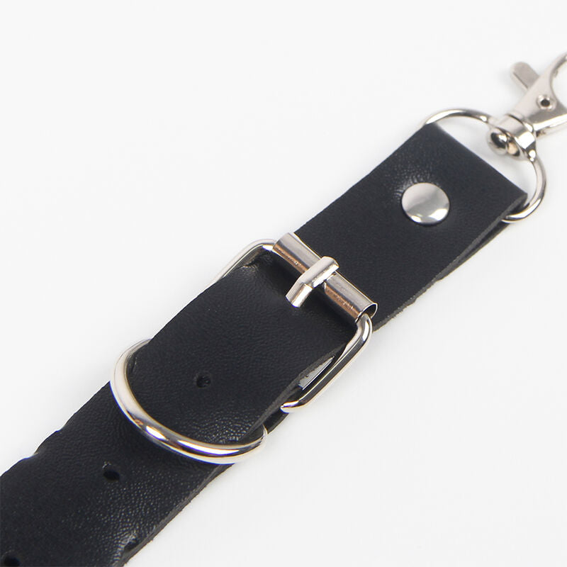 Harnischgürtel und Strumpfbänder mit Ringen und Kettendetail, Einheitsgröße