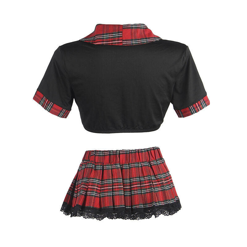 Sexy Colegiala-Disfraz mit Oberteil S/M