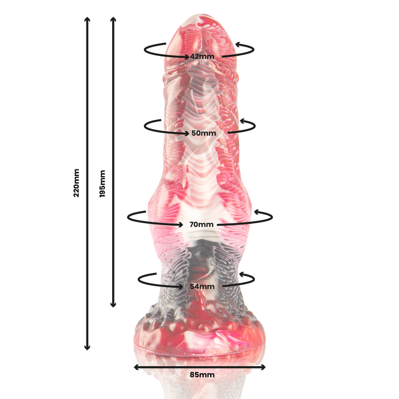 Helios-Dildo mit Hitze und Hodenekstase