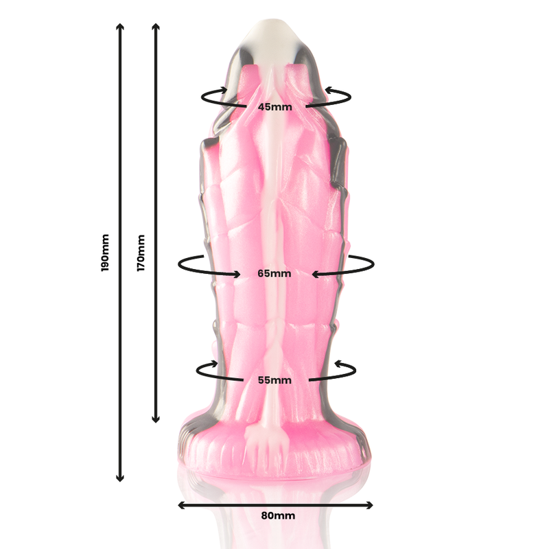 Triton Dildo die Stärke des Reptils