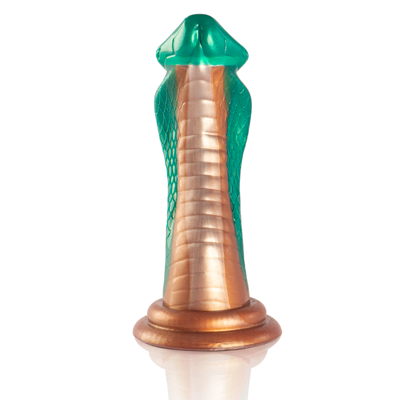 Grüner Cobra-Python-Dildo