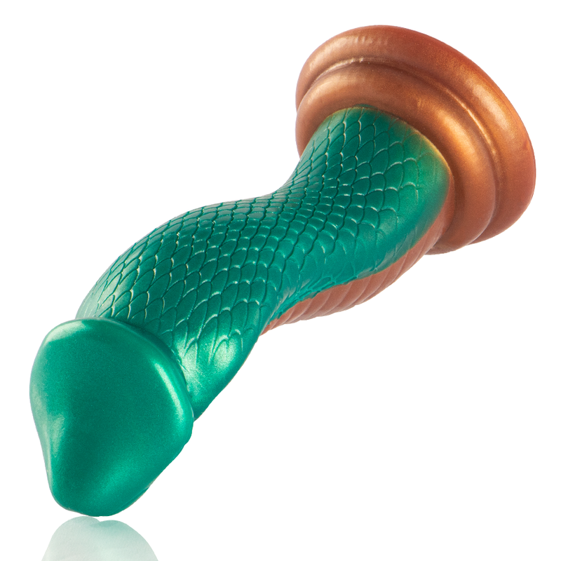 Grüner Cobra-Python-Dildo