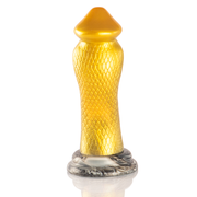 Gelber Cobra-Drakon-Dildo