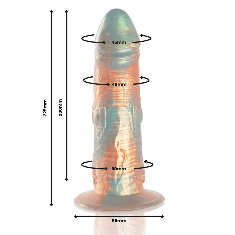 Talos Dildo voller Kraft und Vergnügen