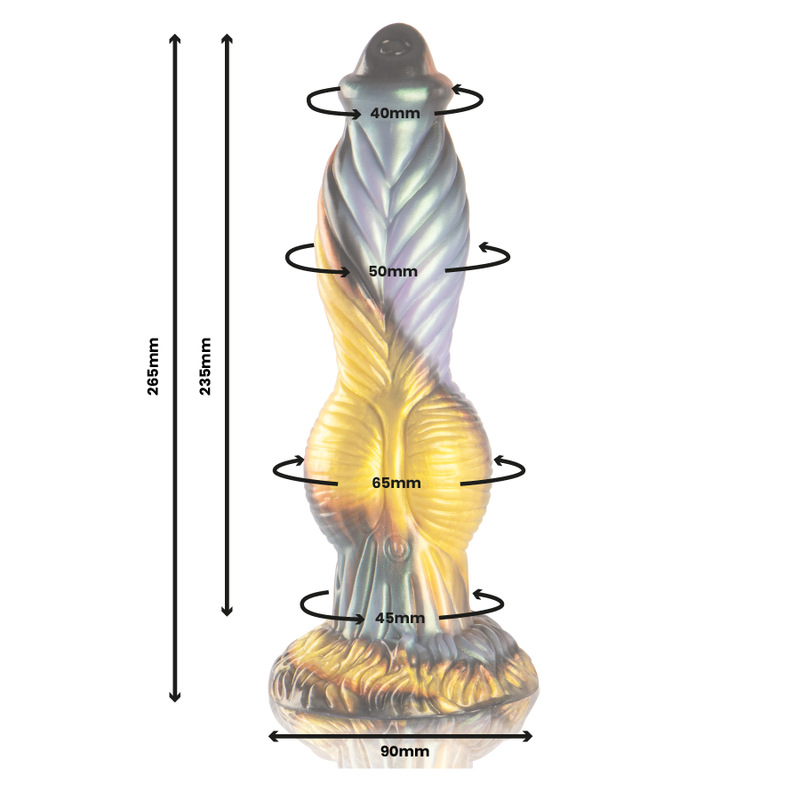 Phoenix Dildo – die Wiederauferstehung der Lust – wiederaufladbare Fernbedienung