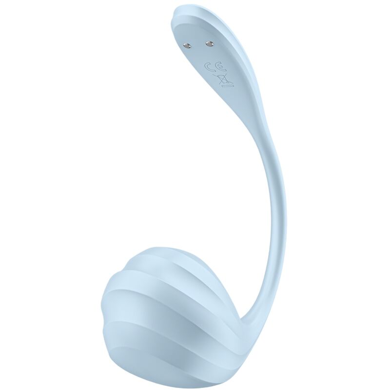 Kostenlose App Smooth Petal G-Punkt-Stimulator Himmelblau