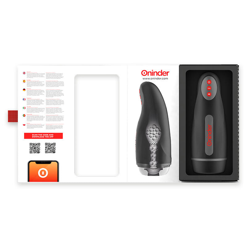 Seoul 10 Speed ​​​​Wiederaufladbarer männlicher Masturbator - Kostenlose App