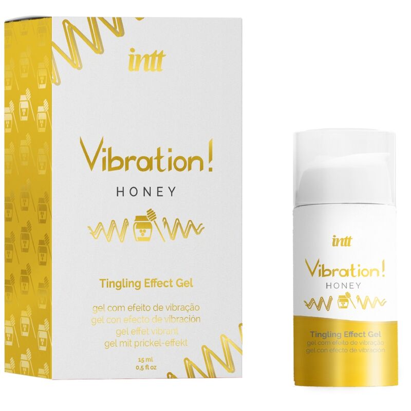 Leistungsstarker Honig-Flüssigvibrator-Gel-Intimstimulator 15 ml