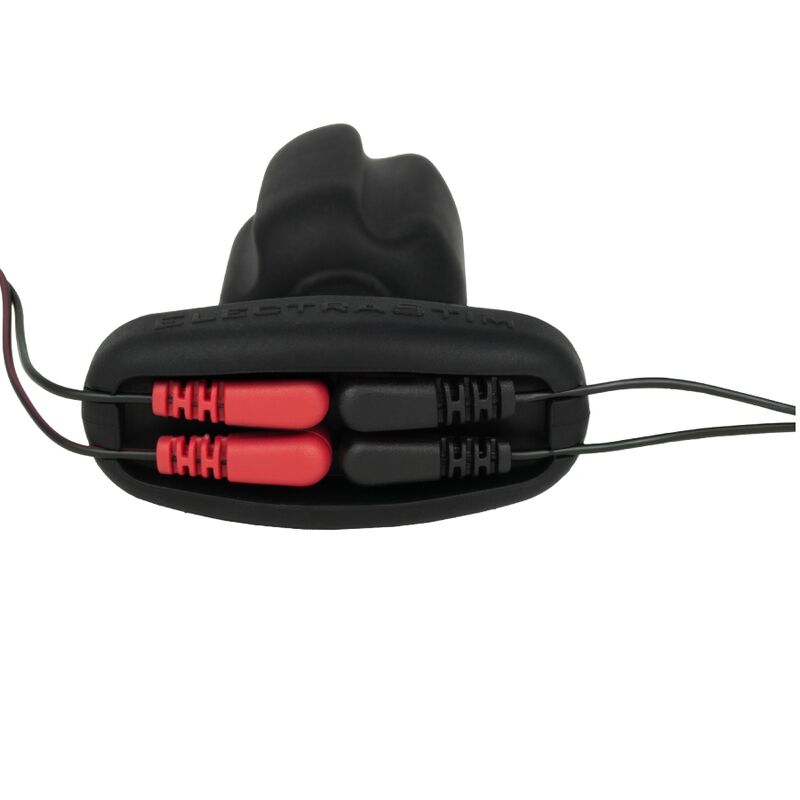 Tartar vierpoliger Analplug aus schwarzem Silikon