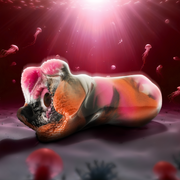 Telemus Cyclops männlicher Masturbator Mund