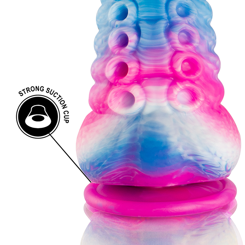 Großer Phorcys-Dildo mit blauem Tentakel