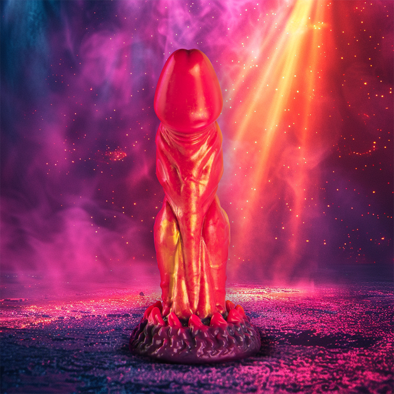 Mythologisches Feuer des Cerberus-Dildos