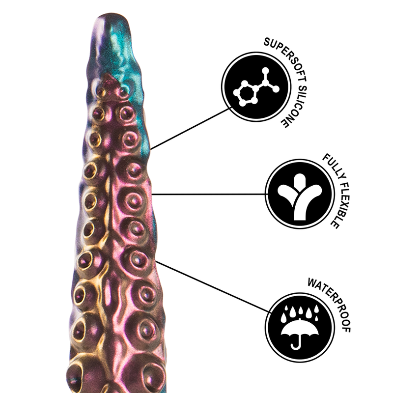 Großer feiner Charybdis-Tentakel-Dildo