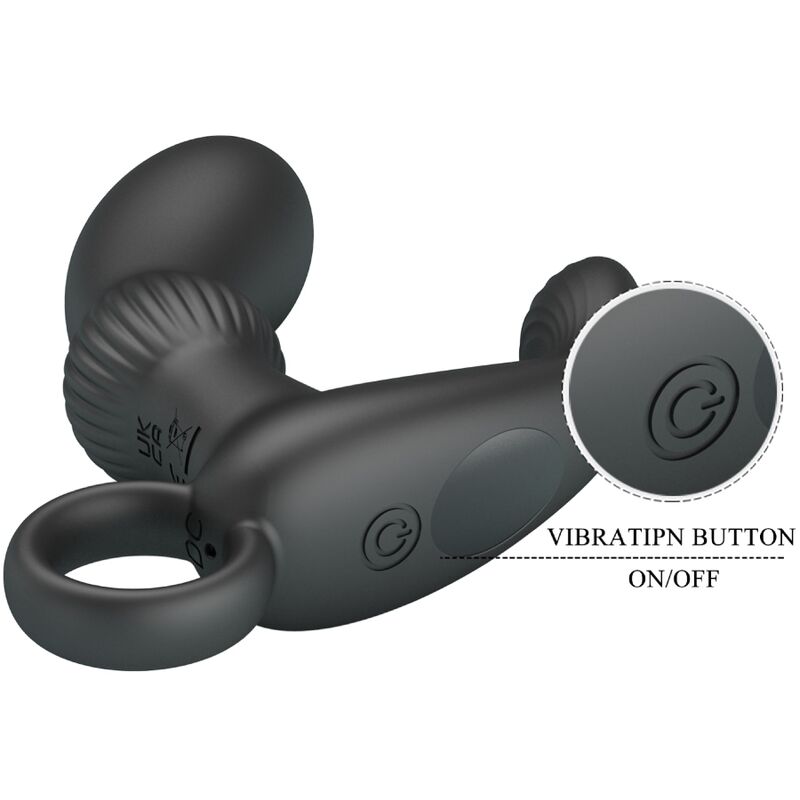 Cayla schwarzer Analmassage-Vibrator