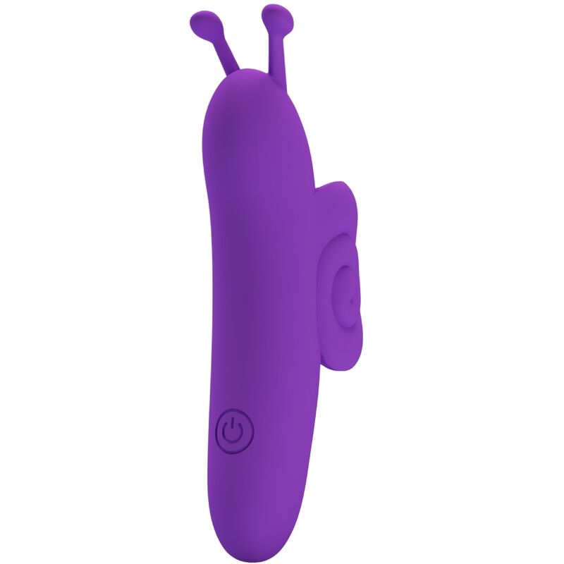 Snail Leistungsstarker lila Fingerstimulator