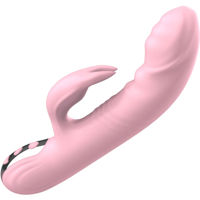Vollfinger-Rabbit-Vibrator mit rosa Wärmeeffekt
