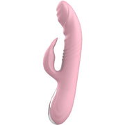Vollfinger-Rabbit-Vibrator mit rosa Wärmeeffekt