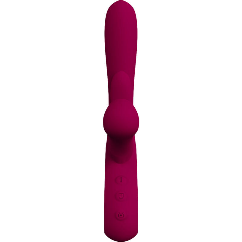 Vibrator Impact Swing &amp; Doppelstimulator Modell 1 Burgund
