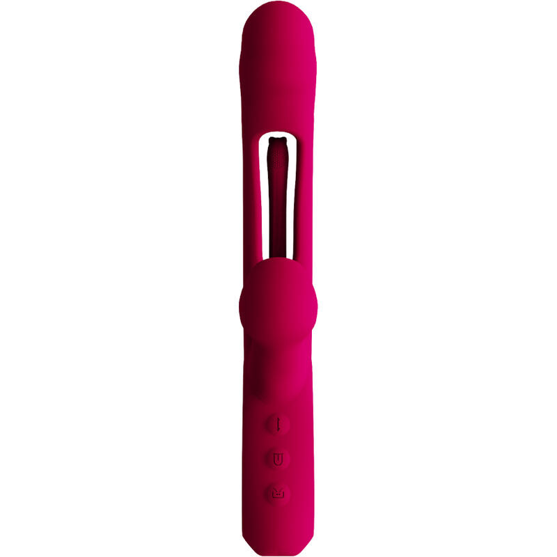 Vibrator Impact Swing &amp; Doppelstimulator Modell 2 Burgund