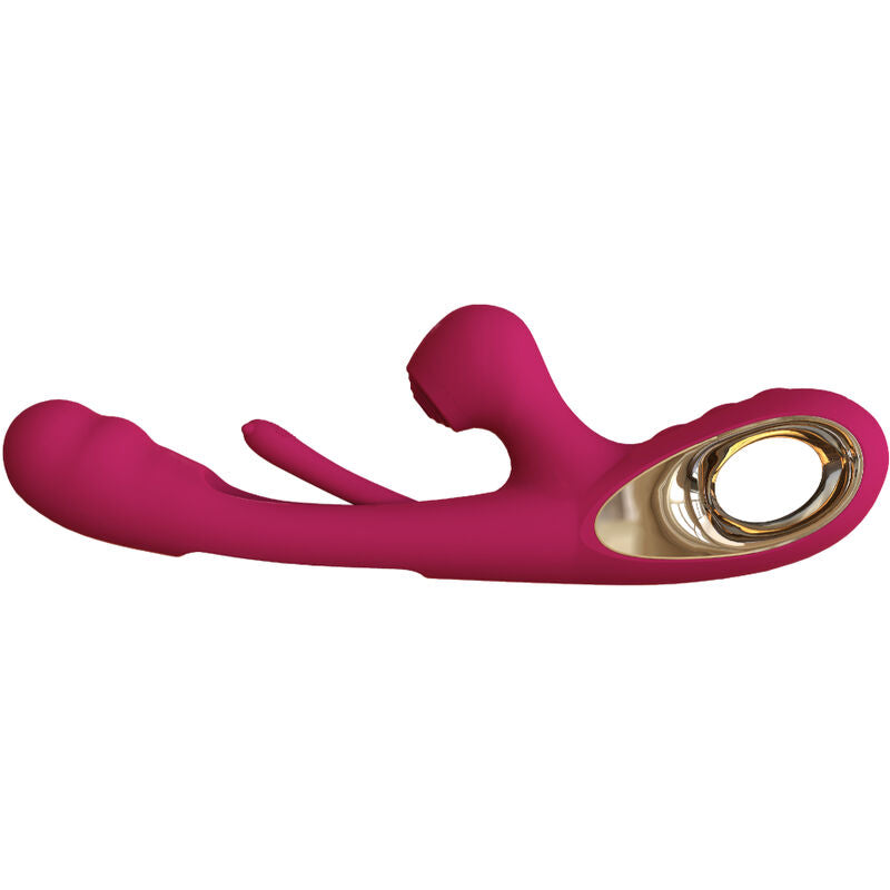 Vibrator Impact Swing &amp; Doppelstimulator Modell 2 Burgund