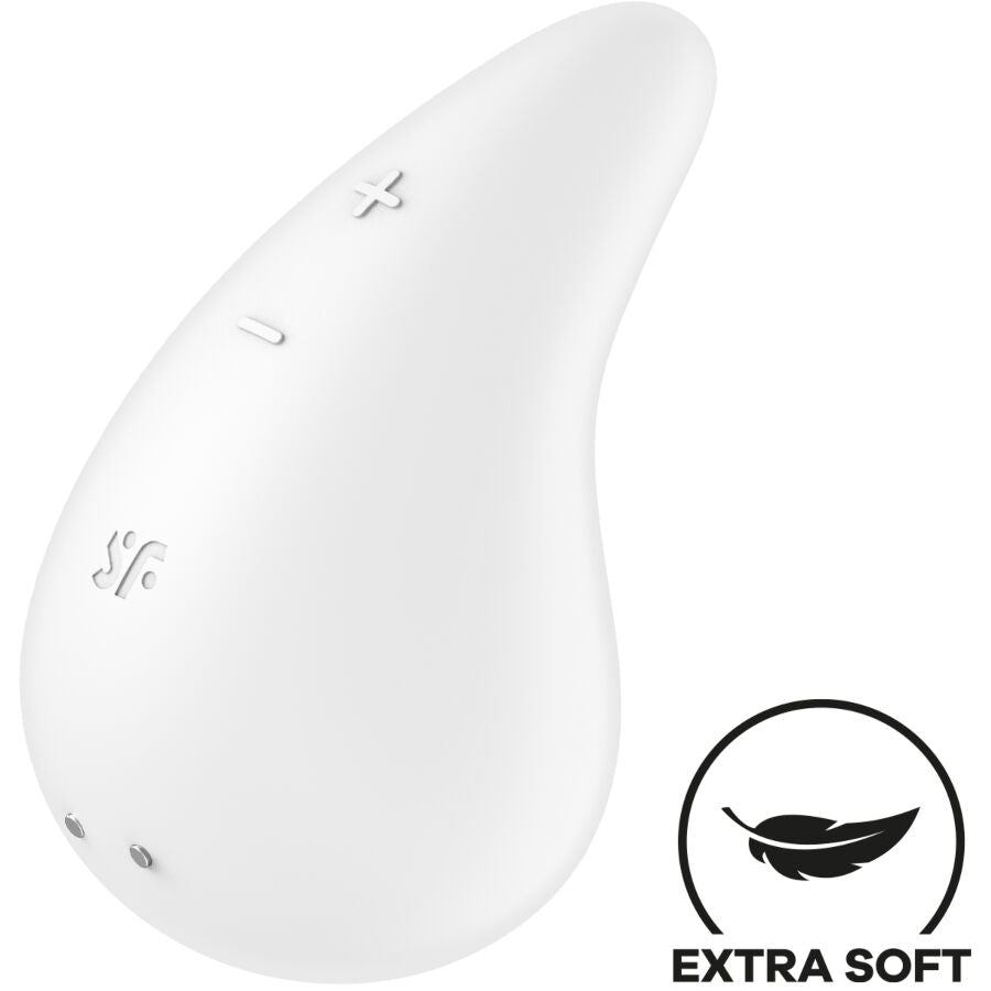 Dew Drop Auflegevibrator weiß