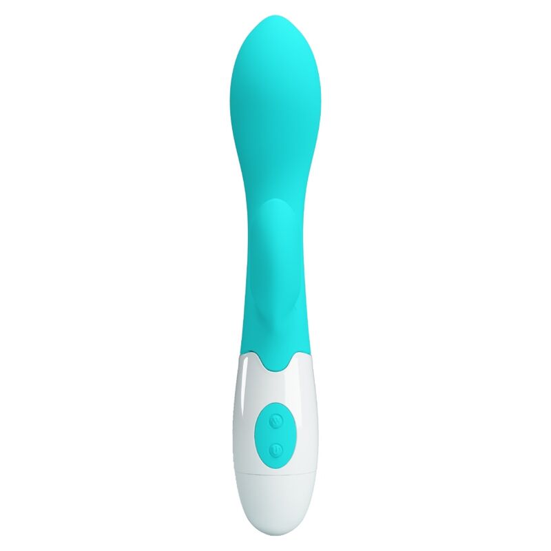 Aquagrüner leuchtender G-Punkt-Vibrator