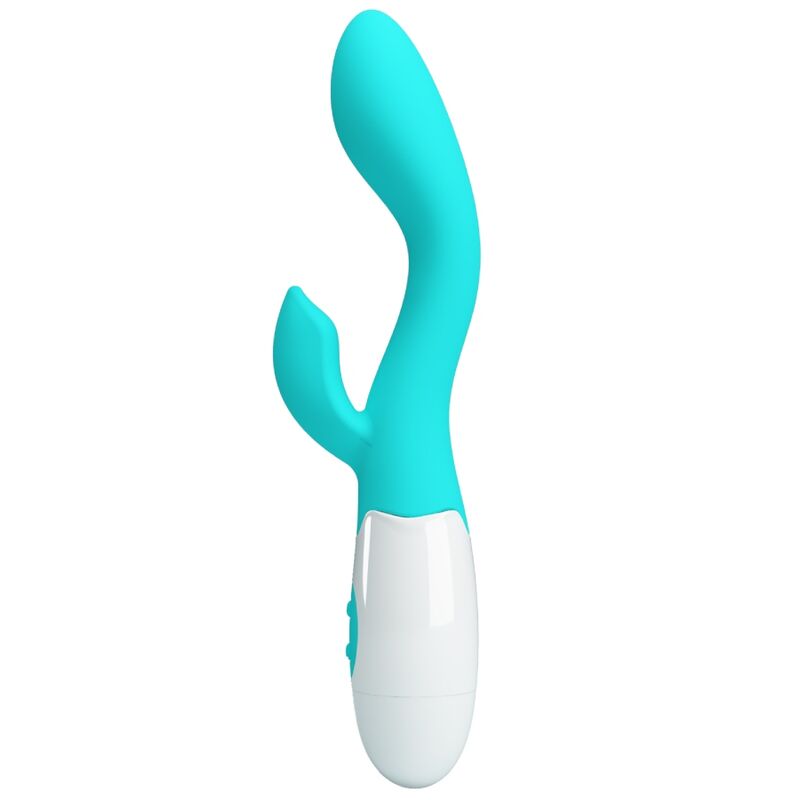 Aquagrüner leuchtender G-Punkt-Vibrator
