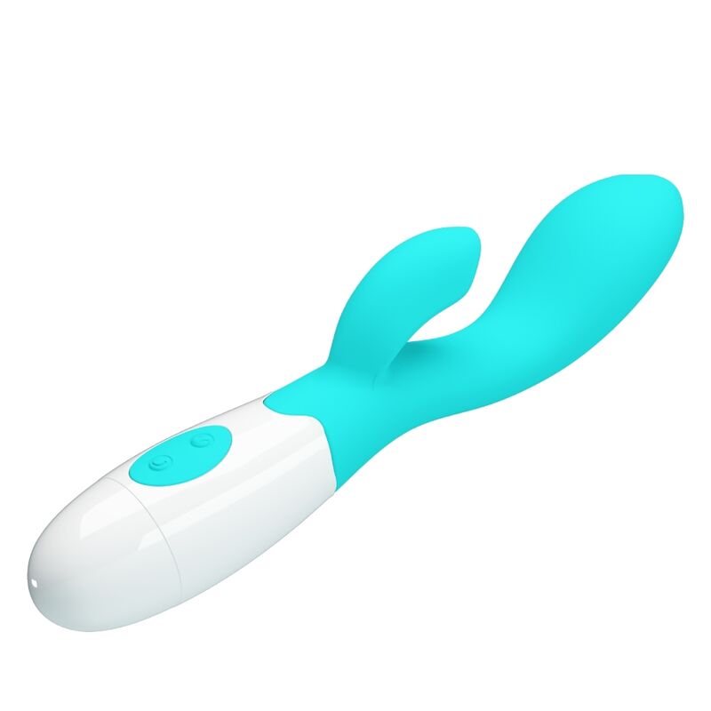 Aquagrüner leuchtender G-Punkt-Vibrator