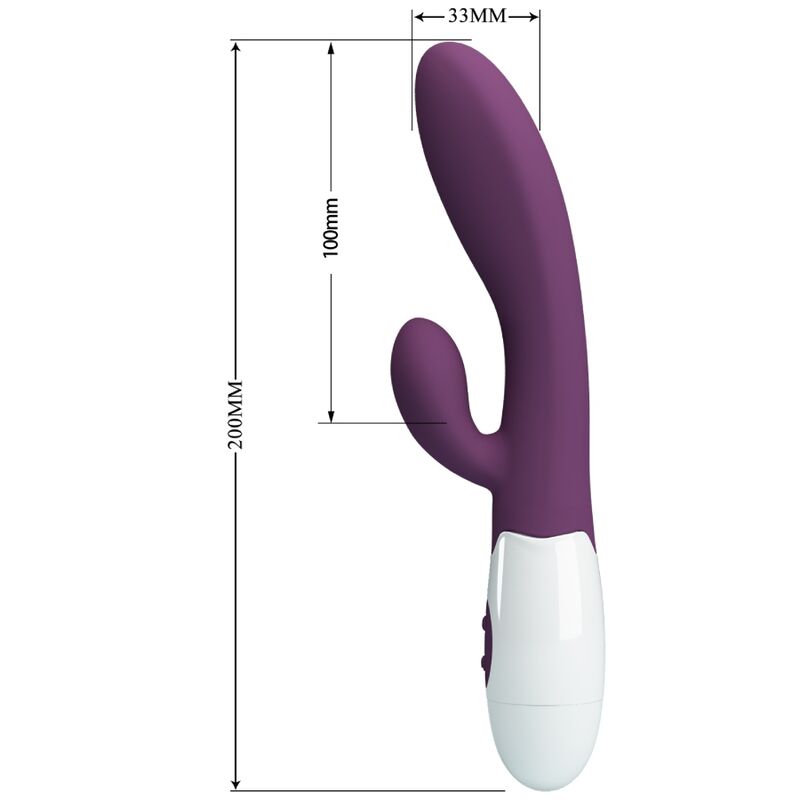 Alvis lila Kaninchen- und G-Punkt-Vibrator