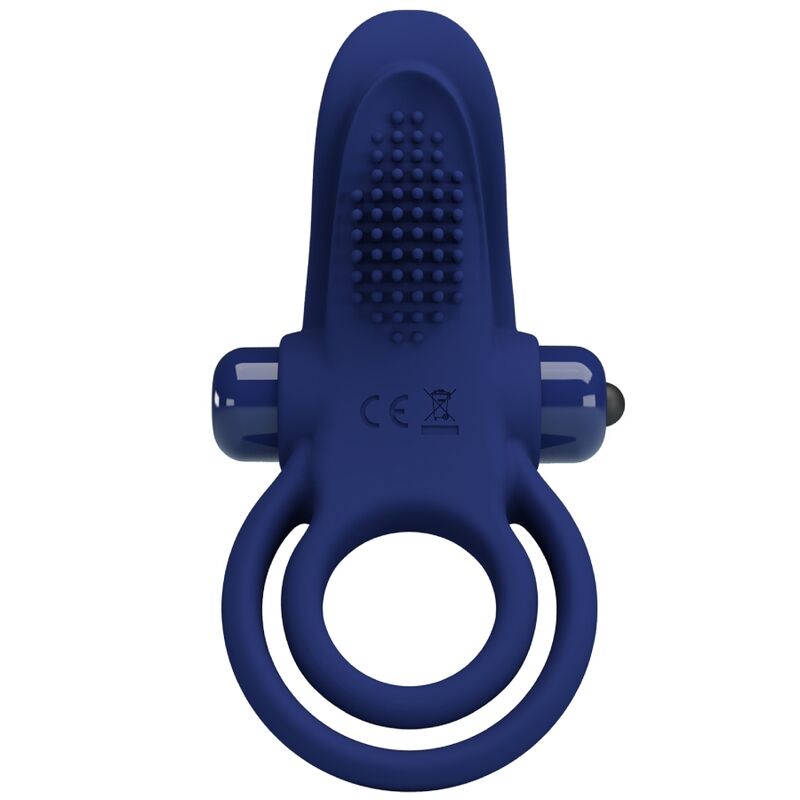 Bronson Doppelring mit blauer Vibration