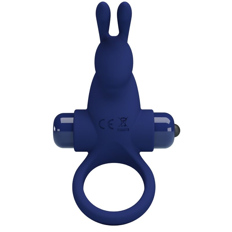 Jiro-Kaninchenring mit blauer Vibration