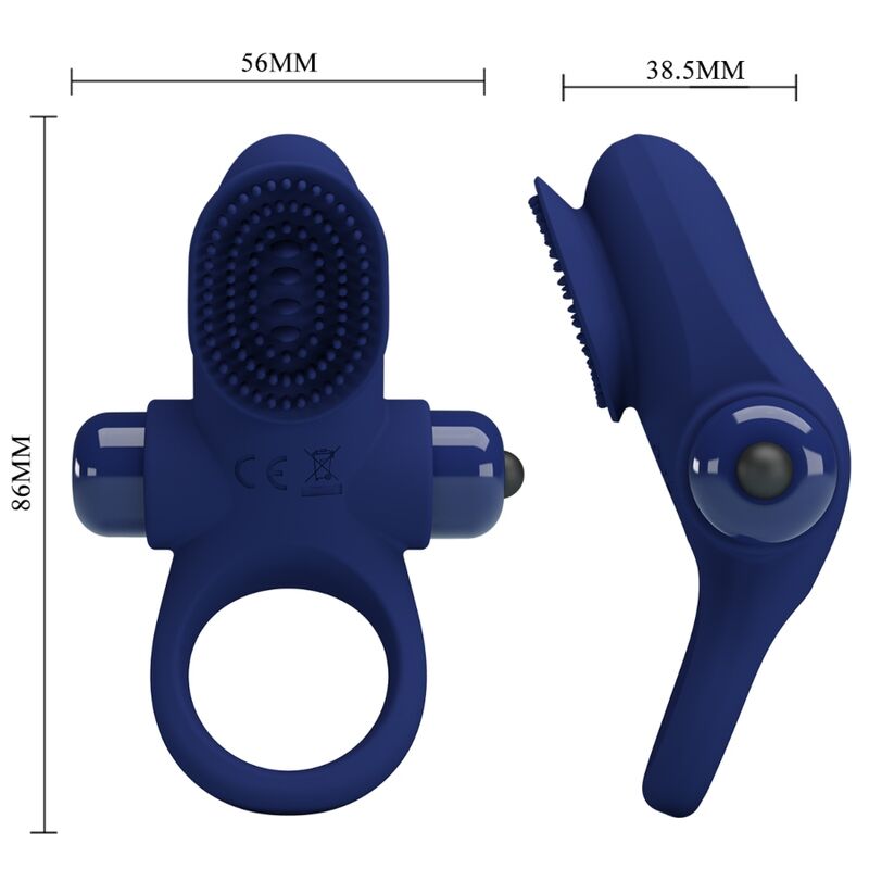 Blaue vibrierende Ringklinge