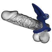 Doppelringmatte mit Vibration &amp; blauem Stimulator